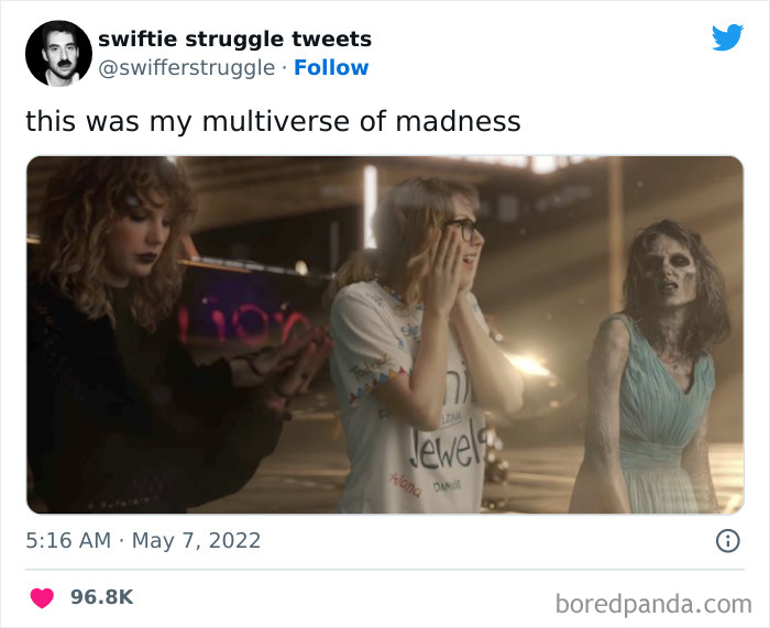 Text "This Was My Multiverse Of Madness" Became Popular