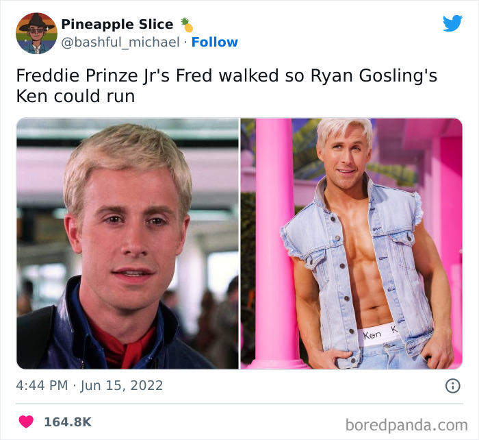 Ryan Gosling As Ken