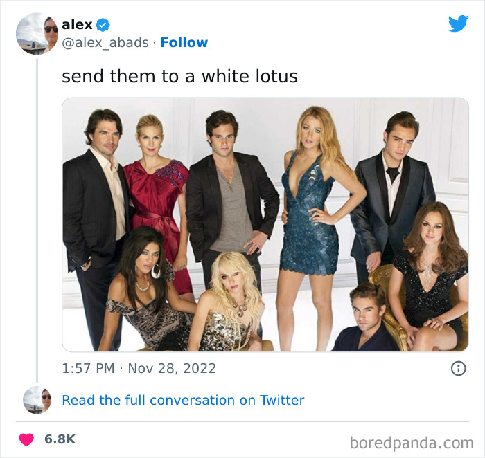 Send Them To The White Lotus Memes