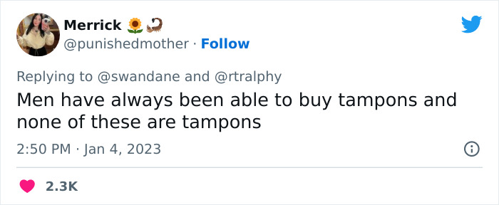 Retired Football Player Is Shocked To See ‘Tampons For Men’ At The Store, Finally Learns What Tampons Actually Are Retired Football Player Is Shocked To See ‘Tampons For Men’ At The Store, Finally Learns What Tampons Actually Are