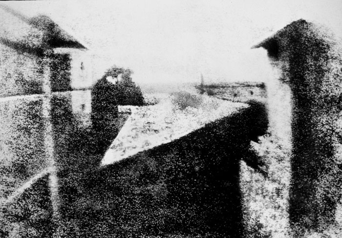First Photograph Ever - Enhanced (1826)