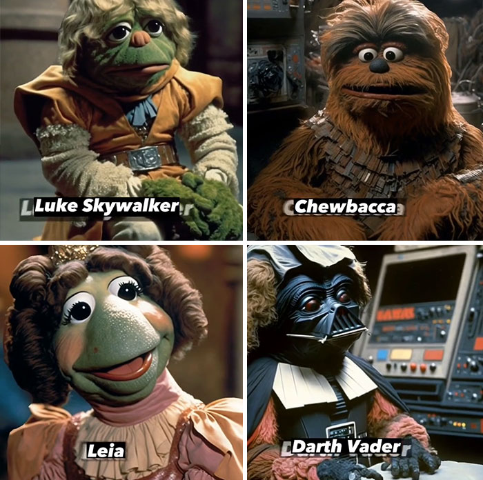 Asking AI To Create A 'Star Wars' 'Muppets' Movie