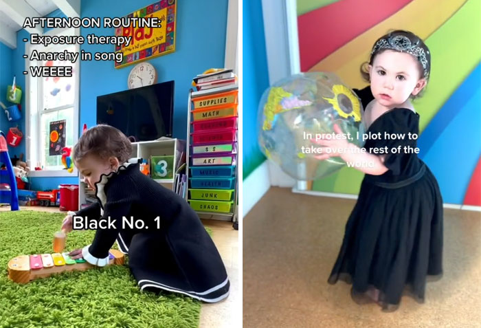 Mom Fed Up With People Saying Her Gothic Nursery Is Bad For Her Baby Starts A Satirical Series Featuring ‘Gothic Baby’ Mom Fed Up With People Saying Her Gothic Nursery Is Bad For Her Baby Starts A Satirical Series Featuring ‘Gothic Baby’