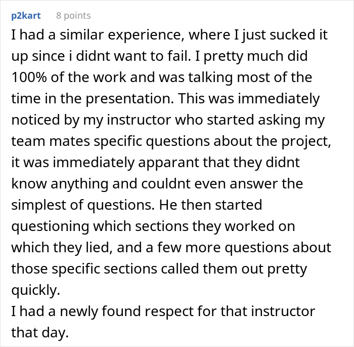 “Ignored”: Student Is Left To Do An Entire Group Project On Her Own Because Nobody Cares, Pulls Petty Revenge To Teach Them A Lesson “Ignored”: Student Is Left To Do An Entire Group Project On Her Own Because Nobody Cares, Pulls Petty Revenge To Teach Them A Lesson