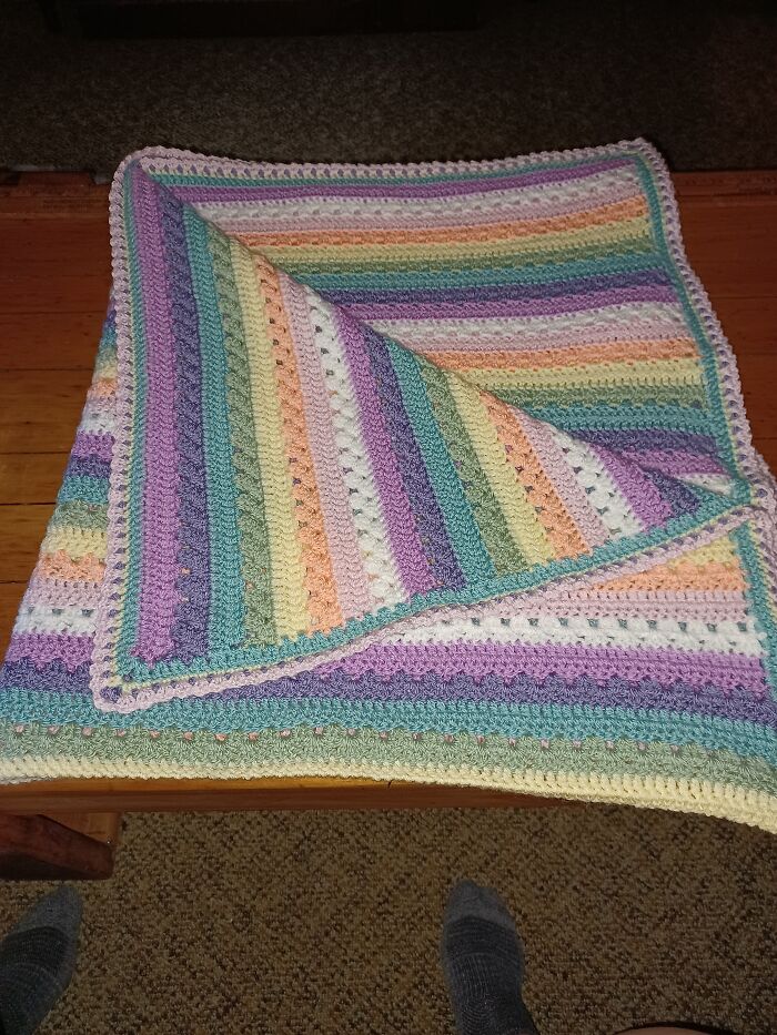 Baby Blanket Made Last Year For Granddaughter