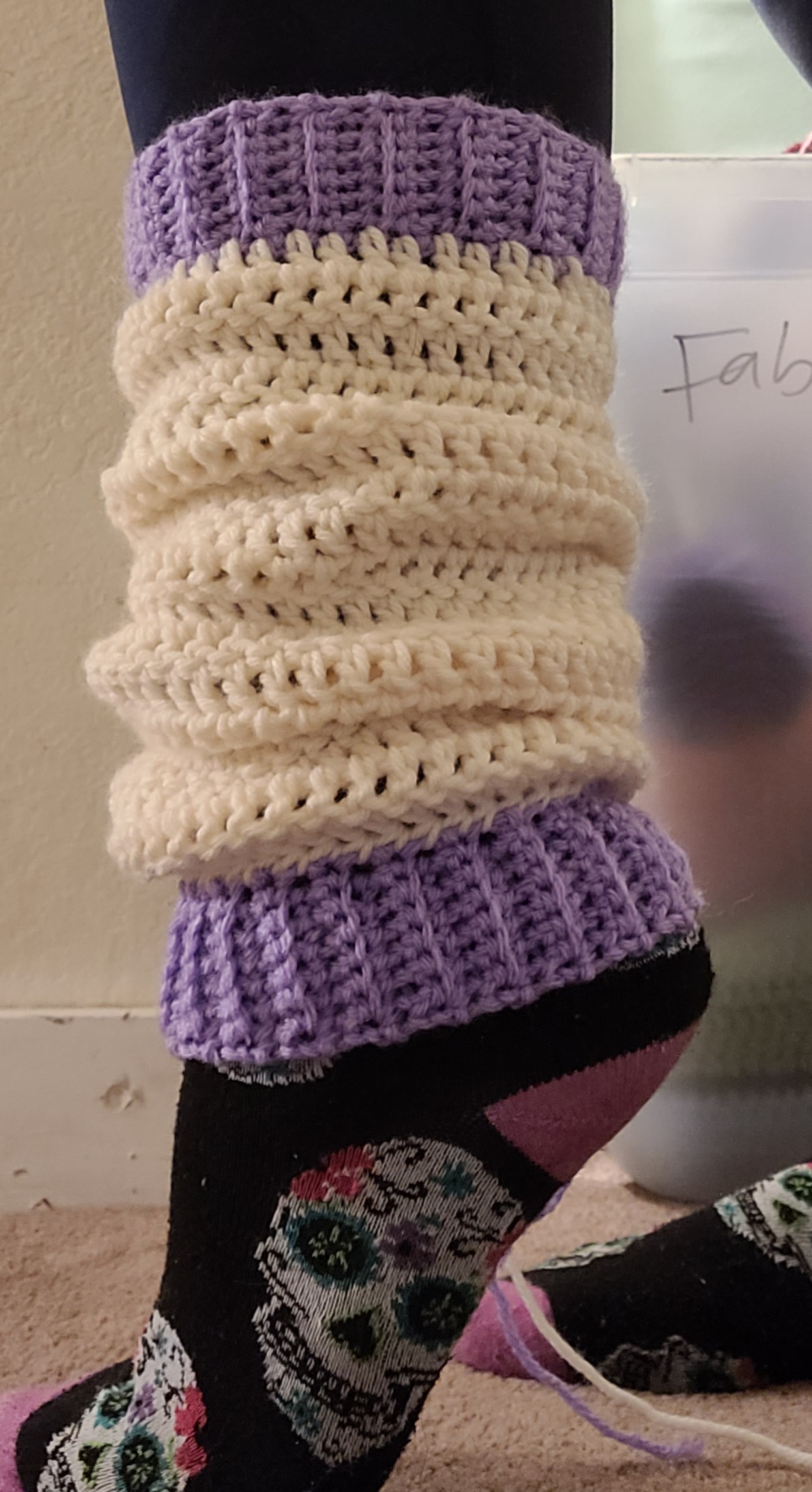I Made Leg Warmers For The First Time