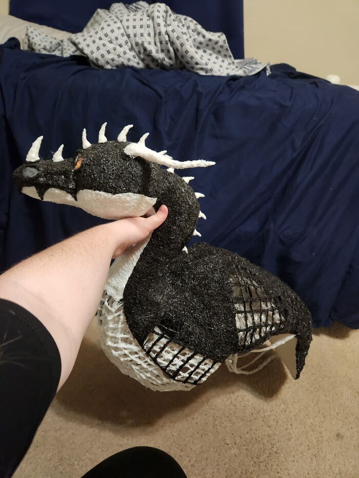 I'm Making A Big Dragon With A 3D Pen, No Where Close To Being Done Though. :)