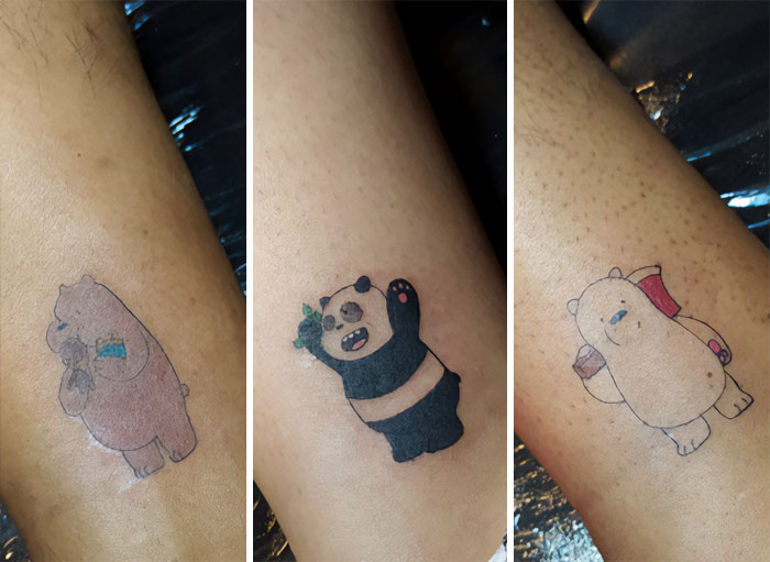 My Dear Friend Kelly Came With Her Brothers To Get Tattooed And They Were Really Cute