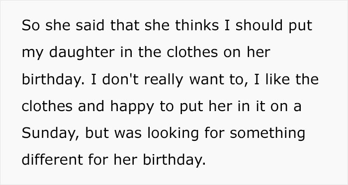 Mom Asks The Internet For Advice After Her MIL Starts Policing The Clothes She Gave Her Grandkids Mom Asks The Internet For Advice After Her MIL Starts Policing The Clothes She Gave Her Grandkids