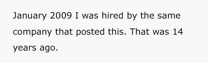 "You've Got To Be Kidding Me": Guy Finds Exact Job Position He Had 14 Years Ago, Points Out It Pays Exactly The Same Salary