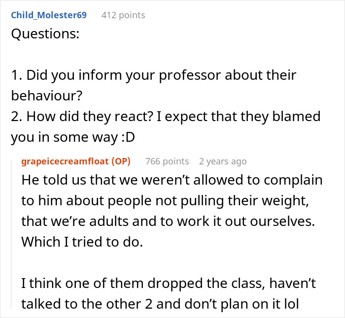 “Ignored”: Student Is Left To Do An Entire Group Project On Her Own Because Nobody Cares, Pulls Petty Revenge To Teach Them A Lesson “Ignored”: Student Is Left To Do An Entire Group Project On Her Own Because Nobody Cares, Pulls Petty Revenge To Teach Them A Lesson