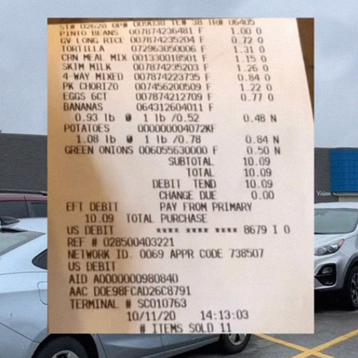 Woman Puts Inflation Into Perspective By Buying The Same Grocery List In 2020, 2022, And 2023 Woman Puts Inflation Into Perspective By Buying The Same Grocery List In 2020, 2022, And 2023