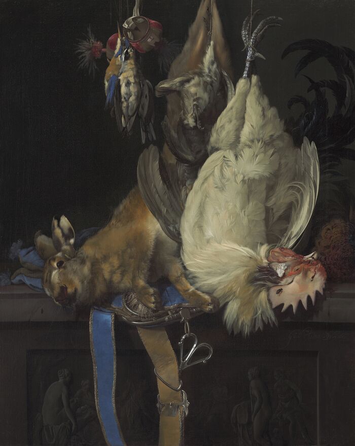 Still Life With Game By Willem Van Aelst