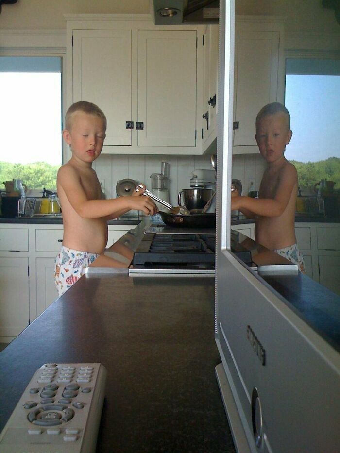 This Can Happen When You Blink Faster Than The Shutter On Your Camera