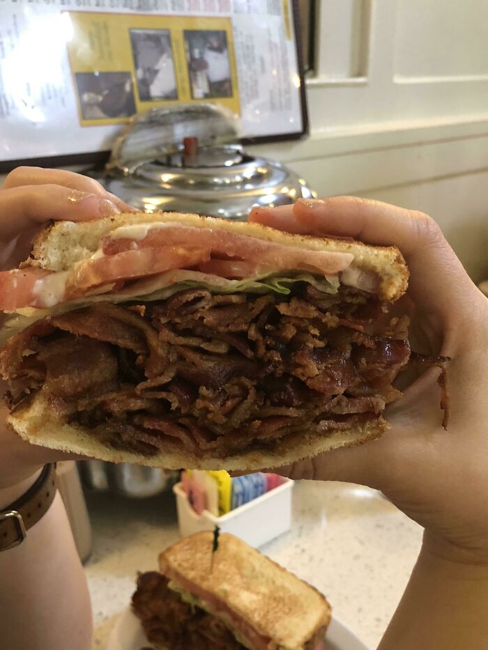 This Gigantic BLT From Crown Candy, St. Louis, Missouri