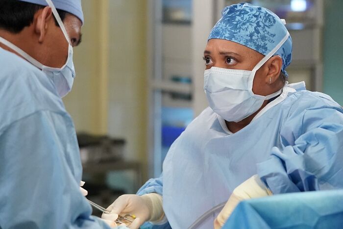 "Doctors Performing Surgery Without Safety Glasses"