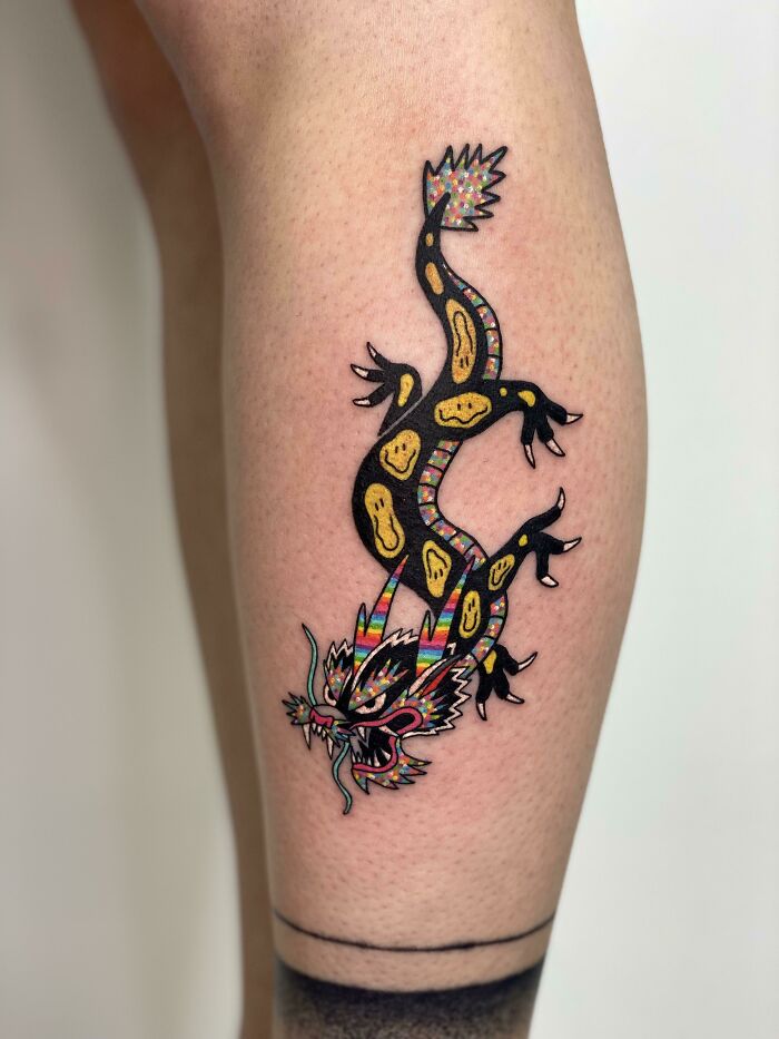 Dragon Tattoo Done By @derykwebb At Confetti Club Tattoo