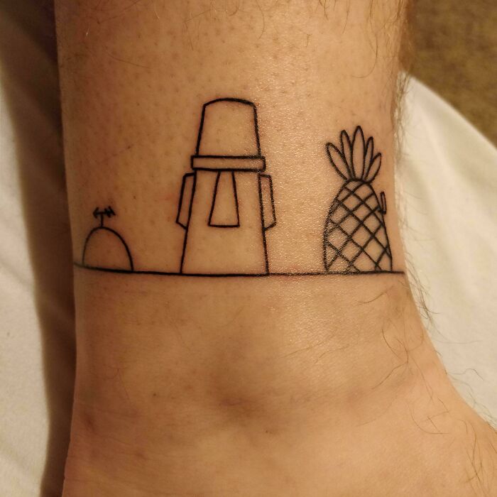 My First Tattoo, An Homage To The Neighborhood I Spent So Much Of My Childhood In. Done By Phil W. At Trx Tattoos In St.louis, Mo