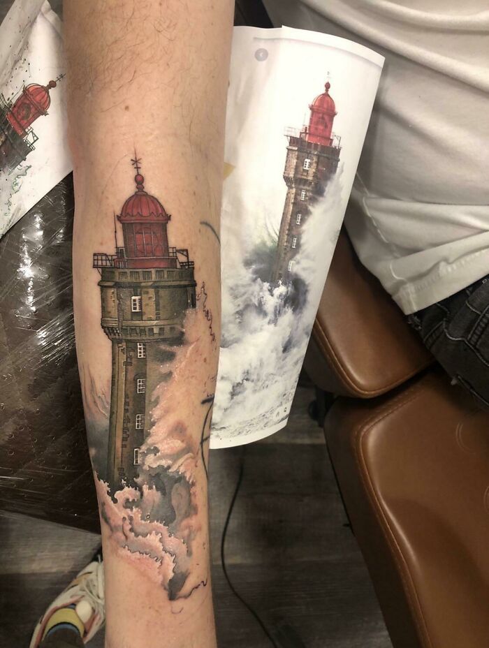 My Latest Piece Done By John Tarrao At Stone’s Throw Tattoo In Berwyn, Pa. Philly Suburb. I Still Can’t Get Over. I’m Still Blown Away
