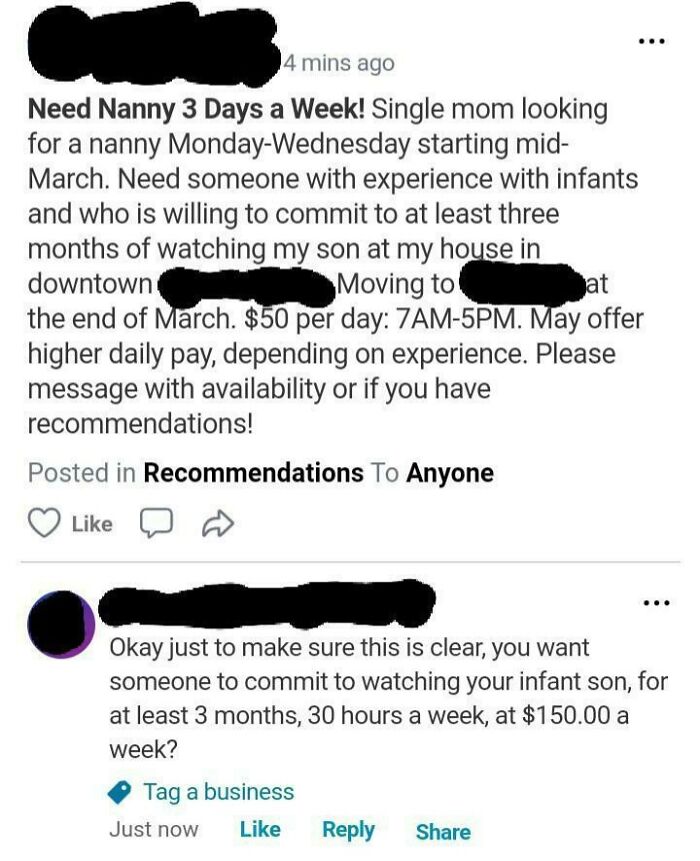 Nannying For $5.00/Hour? Sure