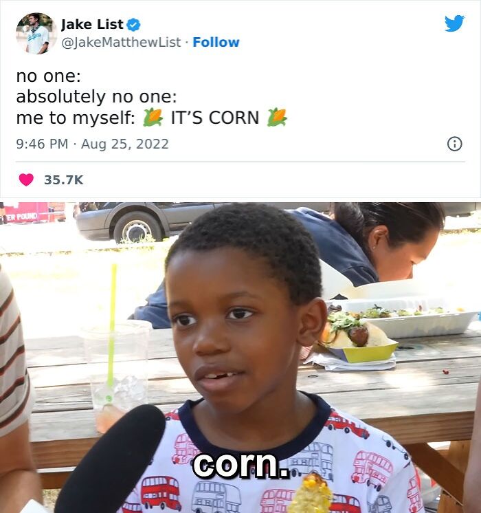 Corn Kid Was On A Roll