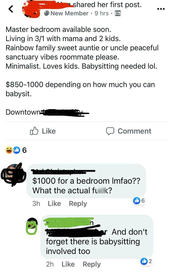 Pay Me To Live In My Master Bedroom And Babysit My Kids