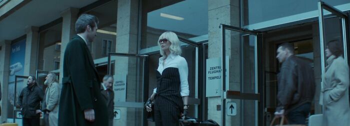 Film shot from the movie Atomic Blonde