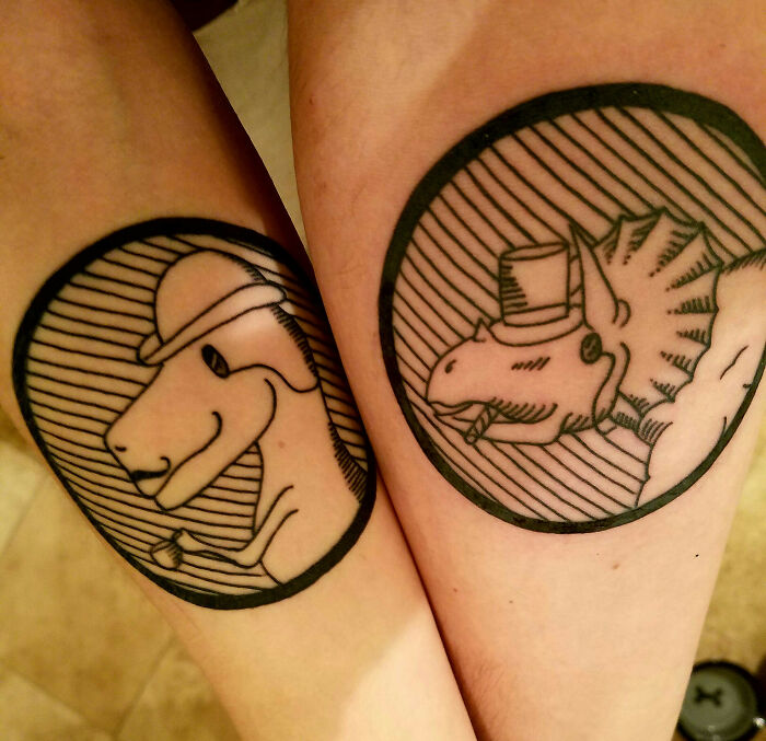 Sister And I Got Matching Tattoos, Done By Josh At Mainstream, Tupelo, Ms
