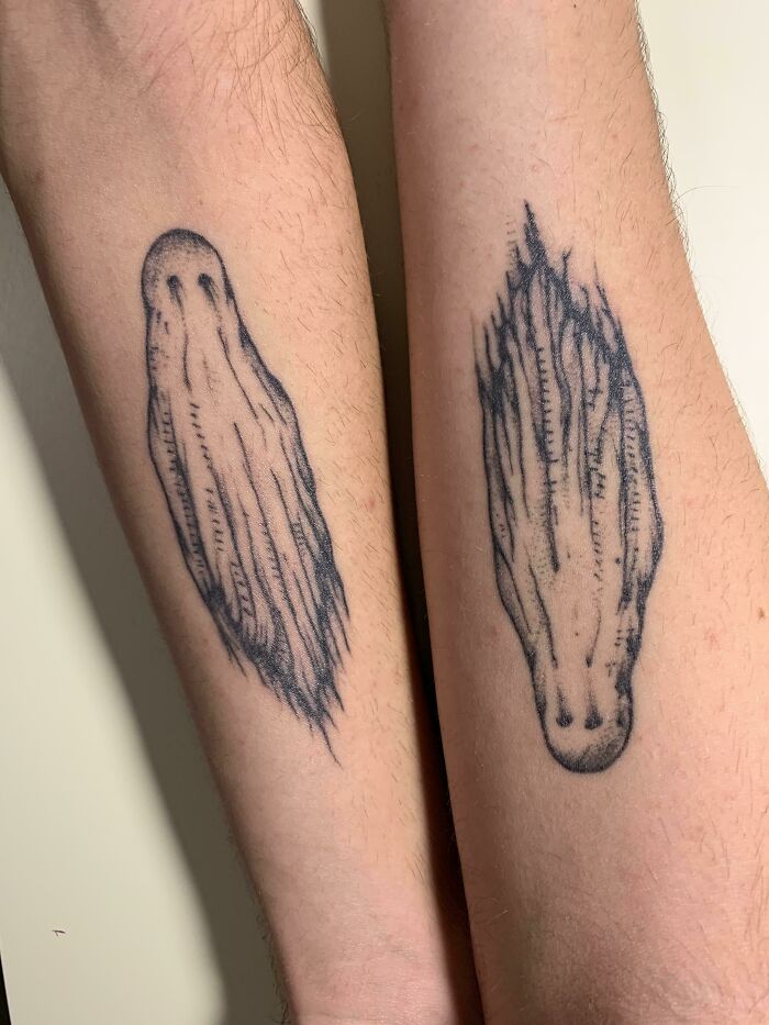 First Tattoos For My Brother And I: Done By Victoria At Bethesda Tattoo In MD