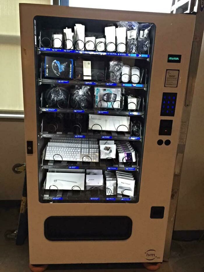 In Dropbox's HQ, There Is This Free Vending Machine