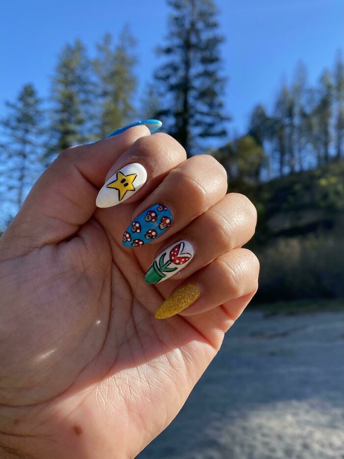 Anyone Else Feel Like They’re Healing Their Inner Child Via Nail Designs!?