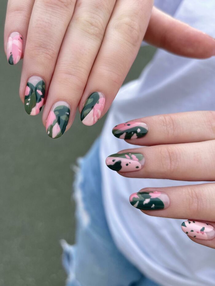 I Gave My Best Friend Pink Princess Philodendron Nails