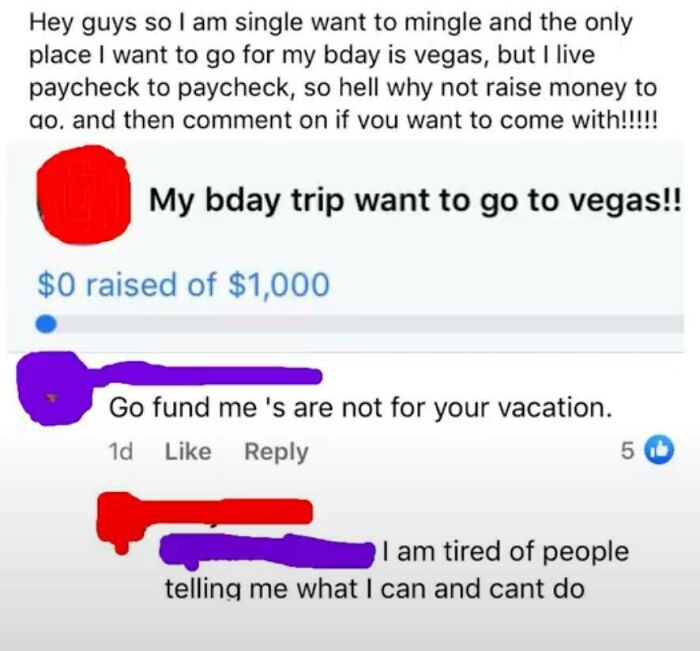 Using Gofundme For A Vacation