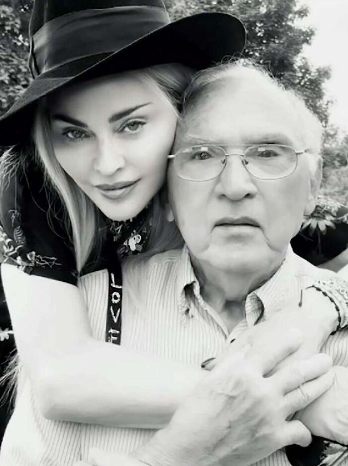Madonna And Her Father Silvio Ciccone