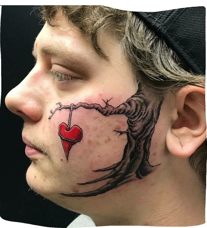 Let Me Get That My Chemical Romance Face Tattoo Real Quick