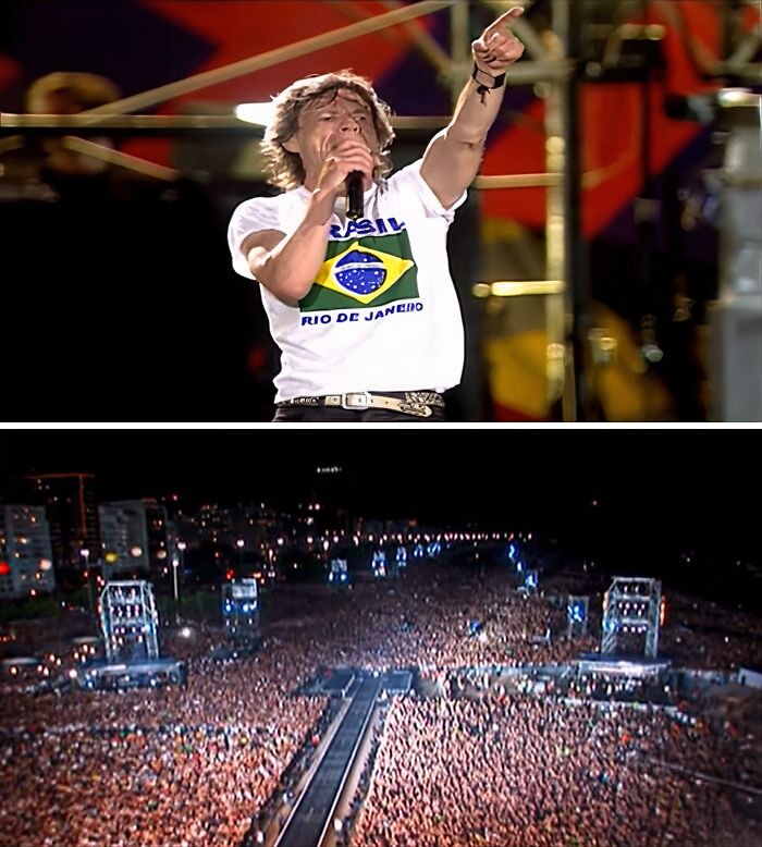 The Rolling Stones At Copacabana Beach (2006) – 1.5 Million Attendees