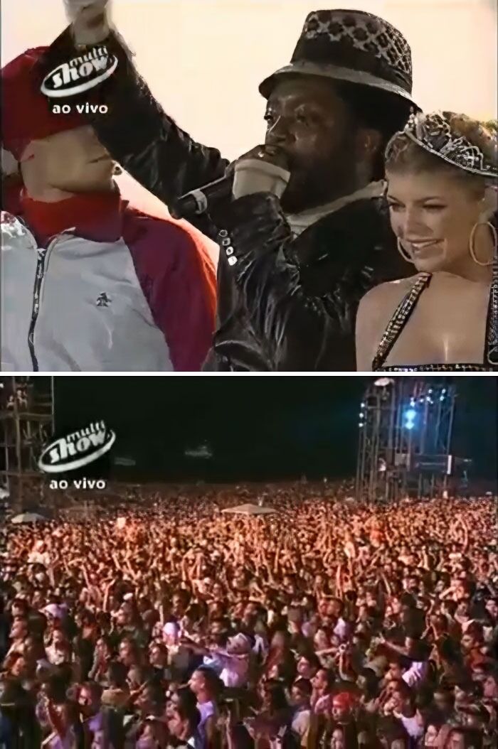 The Black Eyed Peas At Ipanema Beach In Rio De Janeiro (2006) - 1 Million Attendees