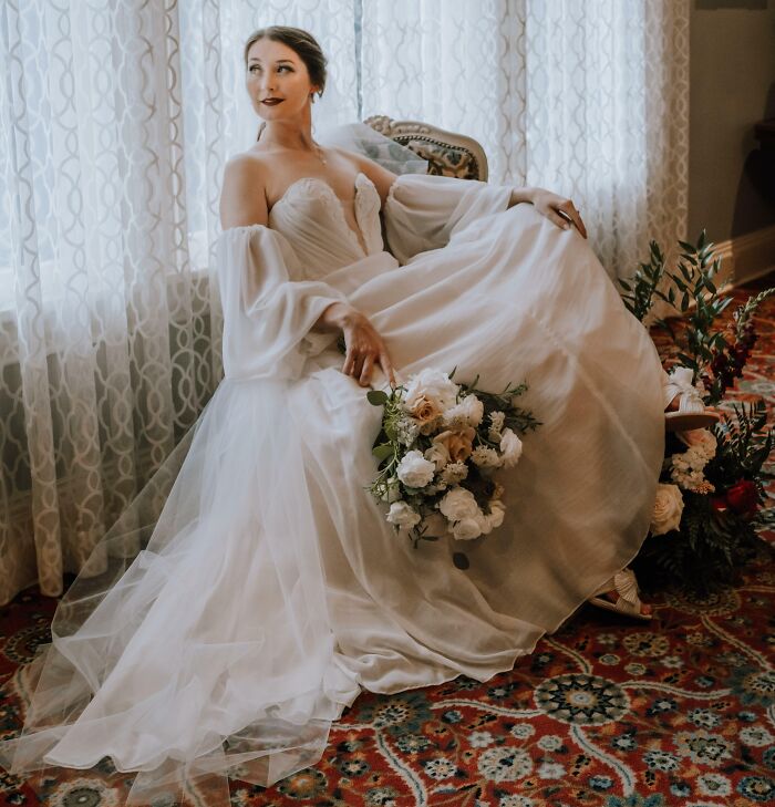 I Made My Own Wedding Dress And Veil