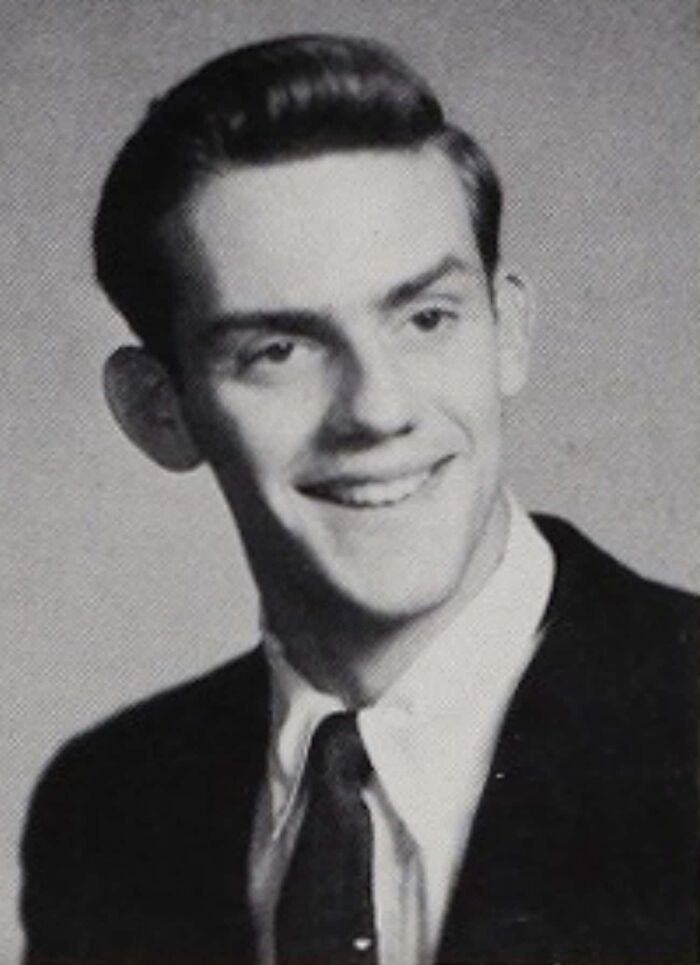Picture of Christopher Lloyd in yearbook