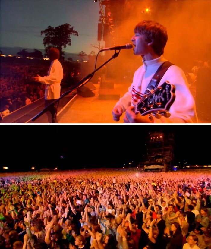 Oasis At Knebworth (1996) - 250,000 Attendees