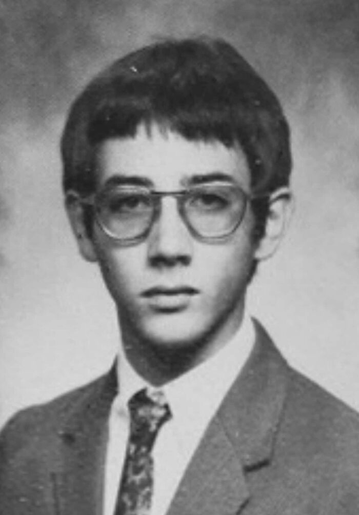 Picture of Paul Reubens in yearbook