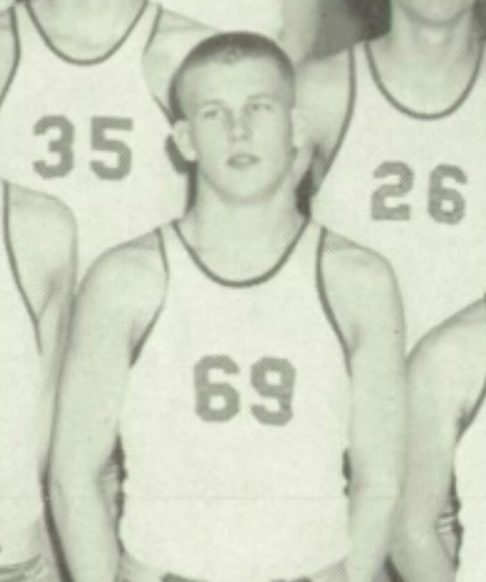 Picture of Nick Nolte in yearbook