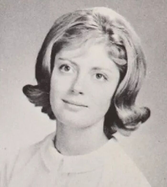 Picture of Susan Sarandon in yearbook