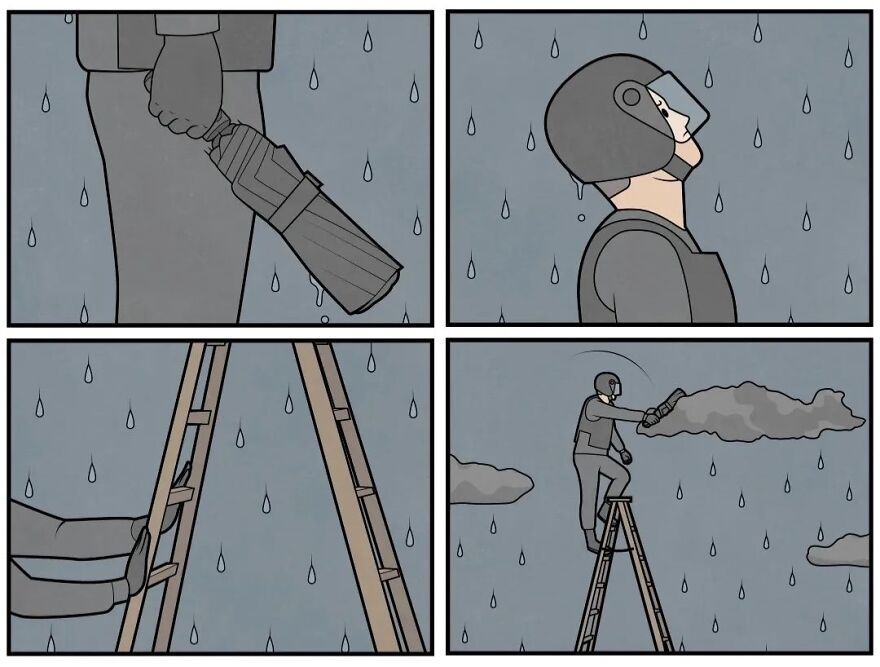 Artist’s 41 New Clever Illustrations About Modern Society