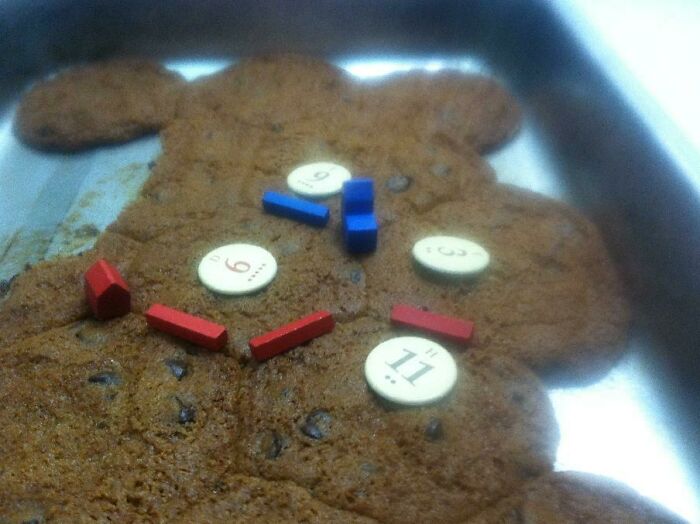 My BF And I Forgot About The Cookies In The Oven While Playing Settlers Of Catan. We Made The Best Of A Bad Situation