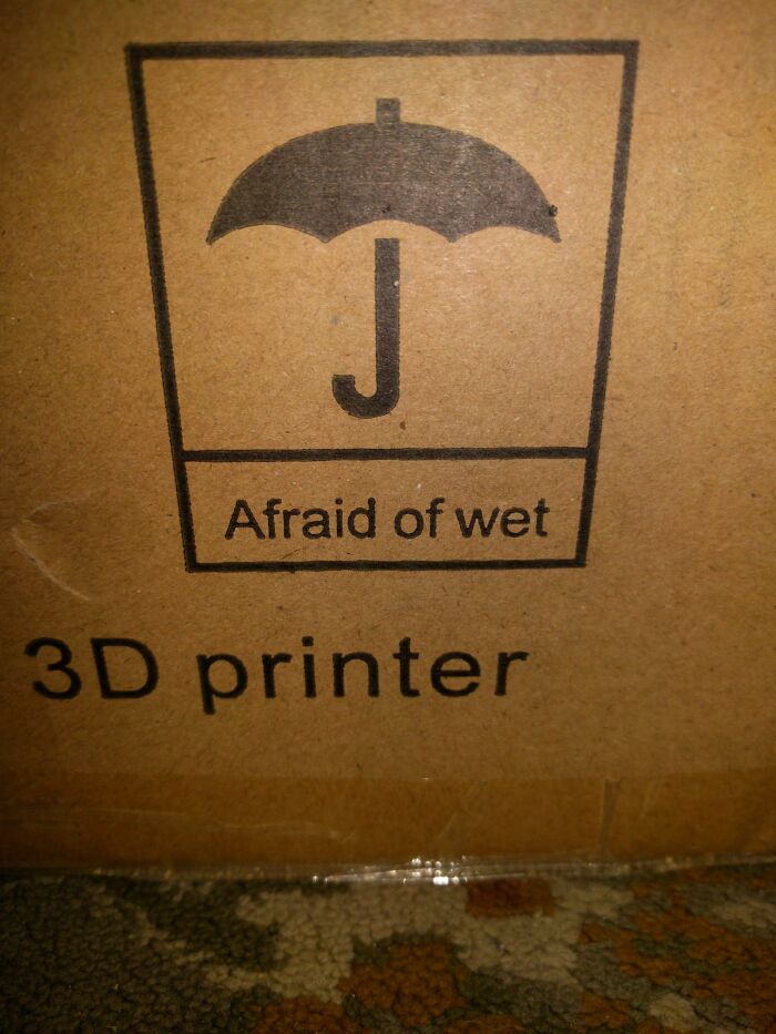 This Was On My 3D Printer Box
