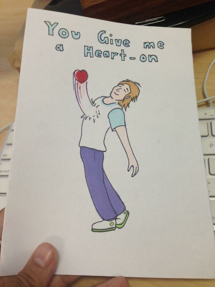 My Card To My Girlfriend On Valentine's Day