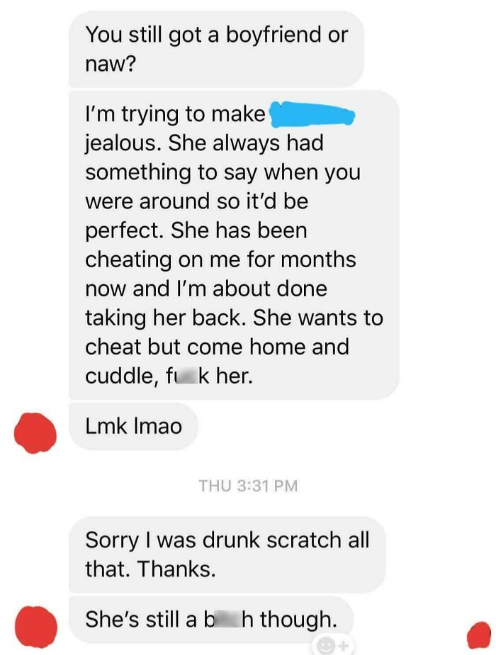 This Is The 'Ex' Husband Of My Girlfriend's Best Friend. She's Been Trying To Get A Divorce From Him For Almost A Year, He Won't Sign The Papers But Will Message Her Friends And Coworkers, Constantly Lying About Her Cheating And Making Himself Out To Be The Victim