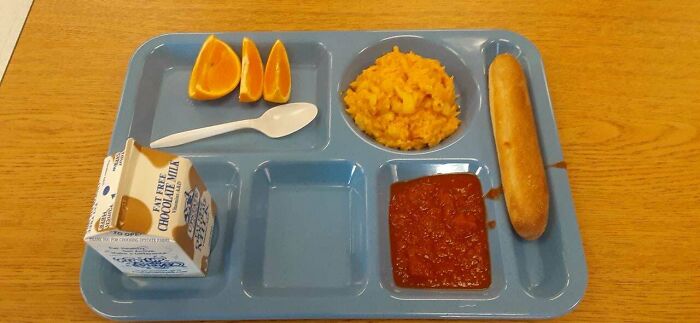 School Lunches? Here's My My Kids Get At High School