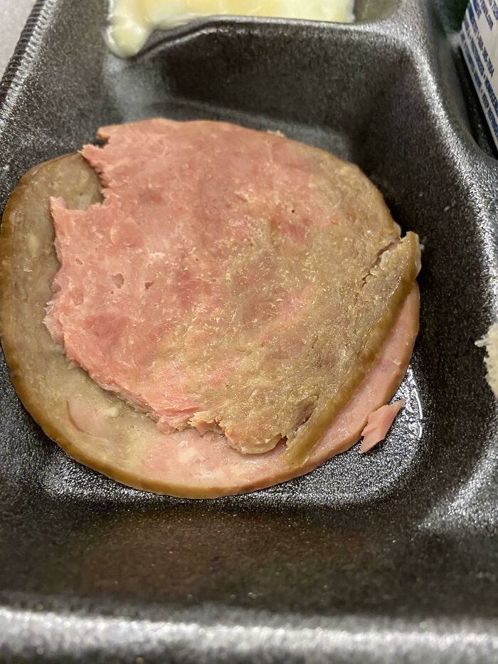 I Guess We Are Doing School Lunches Now, So Here Is Some Green Ham At My School